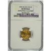 Image 1 : 1836 (BLOCK 8) $2.50 GOLD CLASSIC HEAD NGC AU DETAILS
