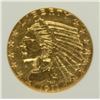 Image 2 : 1911-D $2.50 GOLD INDIAN ANACS AU-55 DETAILS