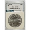Image 1 : 1998 AMERICAN SILVER EAGLE, PCI MS-70  RARE!!  BOOKS FOR $1400.00