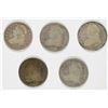 Image 1 : (5) 1832 BUST DIME'S