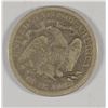 Image 2 : 1876-CC SEATED QUARTER VG/F