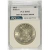 Image 1 : 1921 MORGAN SILVER DOLLAR, PCI MS-65 GEM WHITE!