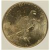 Image 3 : 1922  PEACE SILVER DOLLAR, PCI MS-65 GEM WHITE COIN!