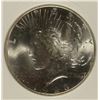 Image 2 : 1923 PEACE SILVER DOLLAR, PCI MS-65 NICE WHITE COIN!