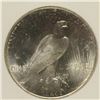 Image 3 : 1923 PEACE SILVER DOLLAR, PCI MS-65 NICE WHITE COIN!