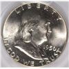 Image 2 : 1950 FRANKLIN HALF DOLLAR, PCGS MS-64 FBL