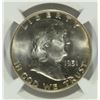 Image 2 : 1951 FRANKLIN HALF DOLLAR, NGC MS-64 FBL