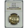 Image 1 : 1953-D FRANKLIN HALF DOLLAR, NGC MS-65 FBL  RARE!