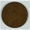 Image 1 : 1871 INDIAN HEAD CENT, VG+ KEY COIN, NICE!