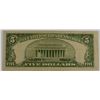 Image 2 : STAR NOTE 1953 $5.00 BLUE SEAL SILVER CERT