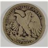 Image 2 : 1916 WALKING LIBERTY HALF DOLLAR VG/F