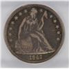 Image 2 : 1842 SEATED DOLLAR ICG VF-25 DETAILS
