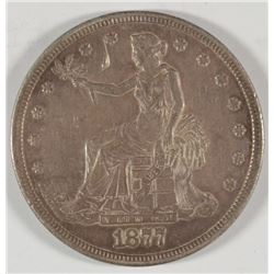 1877-S TRADE DOLLAR AU DETAILS