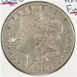 1885-S MORGAN DOLLAR VF