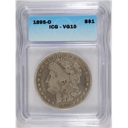 1895-O MORGAN DOLLAR ICG VG-10