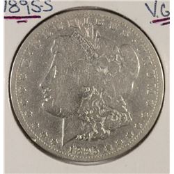 1895-S MORGAN DOLLAR VG