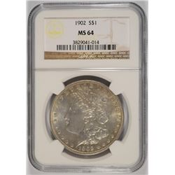 1902 MORGAN DOLLAR NGC MS-64