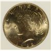 Image 2 : 1922 PEACE SILVER DOLLAR, PCI MS-66 SUPERB WHITE!