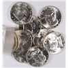 Image 1 : ORIGINAL GEM BU ROLL ( 20 ) COINS 1956 FRANKLIN HALF DOLLARS