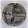 Image 3 : 1996 PARALYMPIC COMMEN DOLLAR PCGS PR-69 DCAM