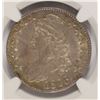 Image 2 : 1826 BUST HALF DOLLAR, NGC MS-64 BEAUTIFUL COLOR, RARE TYPE COIN!