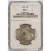 Image 1 : 1834 BUST HALF DOLLAR, NGC MS-61 WHITE! SUPER TYPE COIN, LOOK MS-63!