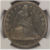 Image 2 : 1870 SEATED DOLLAR, NGC AU-50, VERY NICE LOTS OF LUSTER!