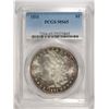 Image 1 : 1891 MORGAN SILVER DOLLAR, PCGS MS-65 GEM SUPER RARE! BLAST WHITE WITH RIM COLOR