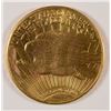 Image 2 : 1924 $20.00 ST GAUDENS GOLD, MS-65  NO MARKS, ORIGINAL VERY NICE!
