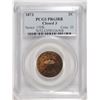 Image 1 : 1873 2-CENT PIECE, PCGS PROOF-63 RB, EXTREMELY RARE DATE, ONLY 600 MINTED!!!