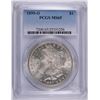 Image 1 : 1890-O MORGAN SILVER DOLLAR, PCGS MS-65 BLAST WHITE, RARE DATE, SUPER!!