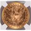Image 3 : 1882 $5 GOLD NGC MS64+ SUPERB COIN, LOOKS MS65 TO MOST ANYONE!