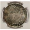 Image 2 : 1878 7F MORGAN DOLLAR NGC MS65 RAINBOW REV OF 1879, COLORS WOW! MAGNIFICENT-RARE