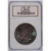 Image 1 : 1881 MORGAN DOLLAR NGC MS66 OBV. SUPERB RAINBOW COLORS! SPECTACULAR