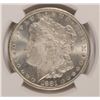 Image 2 : 1881-CC MORGAN DOLLAR NGC MS66 BLAST WHITE, RARE!