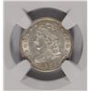 Image 2 : 1833 BUST HALF DIME NGC MS63 WHITE, HARD TO FIND IN THIS GRADE