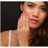 Image 3 : 14KT Yellow Gold 1.56 ctw Princess Cut Diamond Ring
