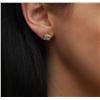Image 6 : 14KT Yellow Gold 1.62 ctw Diamond Earrings