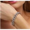 Image 1 : 14KT White Gold 2.18 ctw Diamond Bracelet