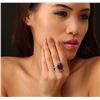 Image 5 : 14KT White Gold 15.55 ctw Ruby and Diamond Ring