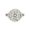 Image 3 : 14KT White Gold 1.94 ctw Diamond Ring