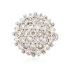Image 3 : 14KT White Gold 5.29 ctw Diamond Ring