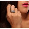 Image 2 : 14KT White Gold 1.29 ctw Diamond Ring