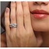 Image 1 : 18KT White Gold 1.84 ctw Diamond Wedding Ring Set
