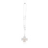 Image 3 : 18KT White Gold 1.34 ctw Diamond Pendant and Chain