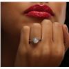 Image 5 : 14KT White Gold 1.22 ctw Diamond Ring