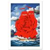 Image 1 : Red Rose Ship by Rafal Olbinski