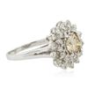 Image 2 : 14KT White Gold GIA Certified 1.79 ctw Diamond Ring