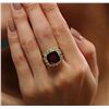 Image 1 : 14KT Yellow Gold 9.79 ctw Ruby and Diamond Ring