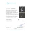 Image 6 : 14KT White Gold 11.35 ctw Sapphire and Diamond Pendant With Chain